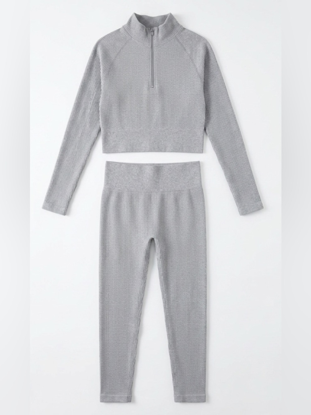 Mango workout / activewear set in grey